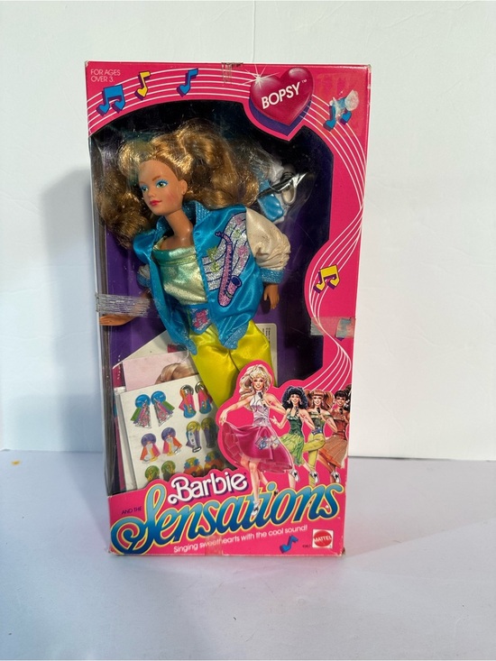 Mattel Other - 1987 Barbie and The Sensations Bopsy Doll Figure Pop Stars #4967 **Please Read**